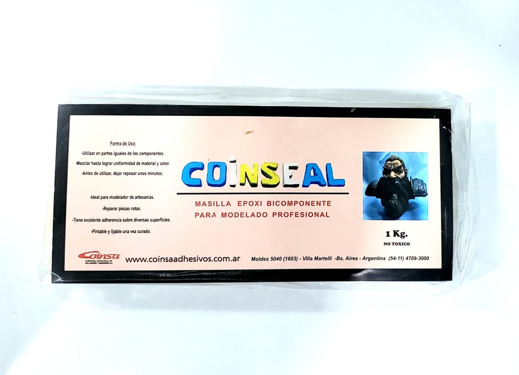 Masilla epoxi COINSA x 6 Kg (caja) COIN SEAL